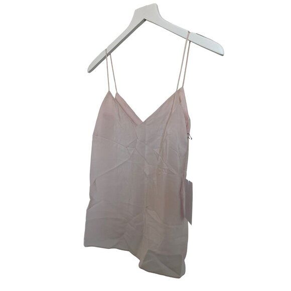 Amanda Uprichard Bourbon Blush Pink V-Neck Cami Silk - Picture 5 of 6